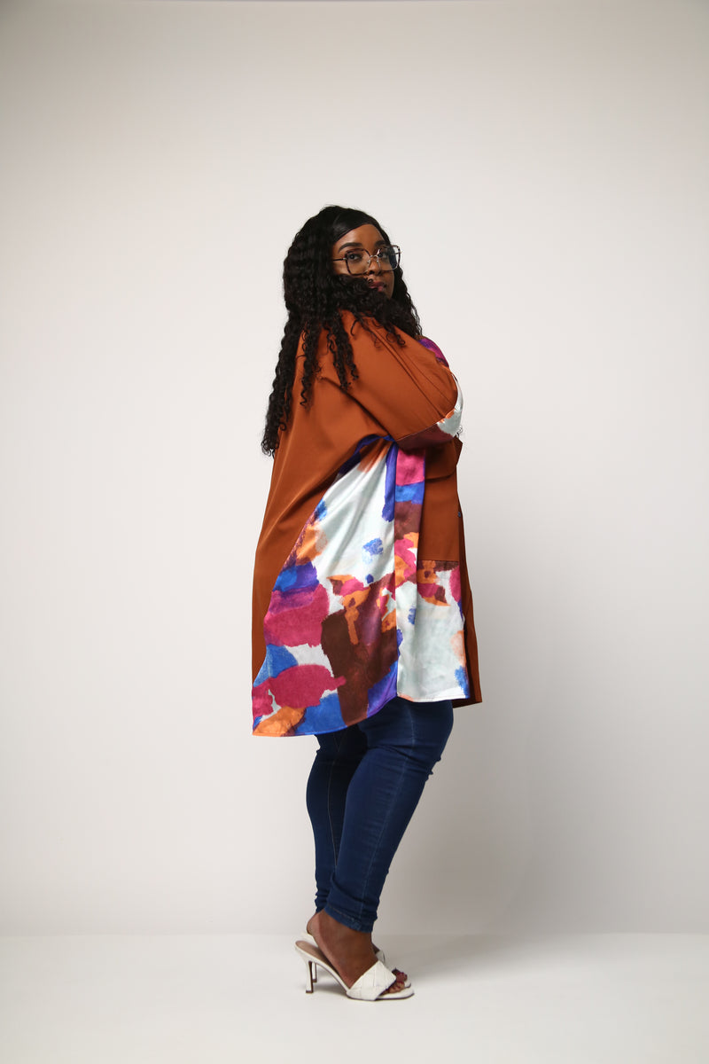 Oversized "Rooted" T-shirt dress