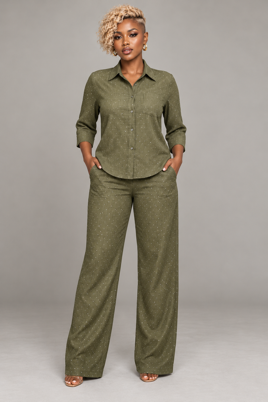 Olive Serenity | 2-piece set
